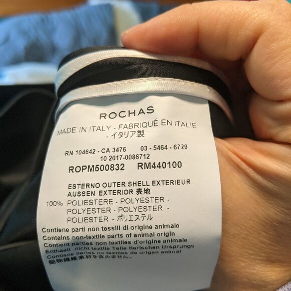 Rochas Paris taffeta black dress 2(38) BNWT - Picture 8 of 9